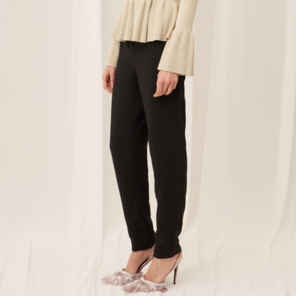 Keepsake Amorous High Waist Slim Modern Straight Leg Pants Size 4 NWT - Picture 2 of 7